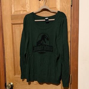 Torrid Green Jurassic World Sweater